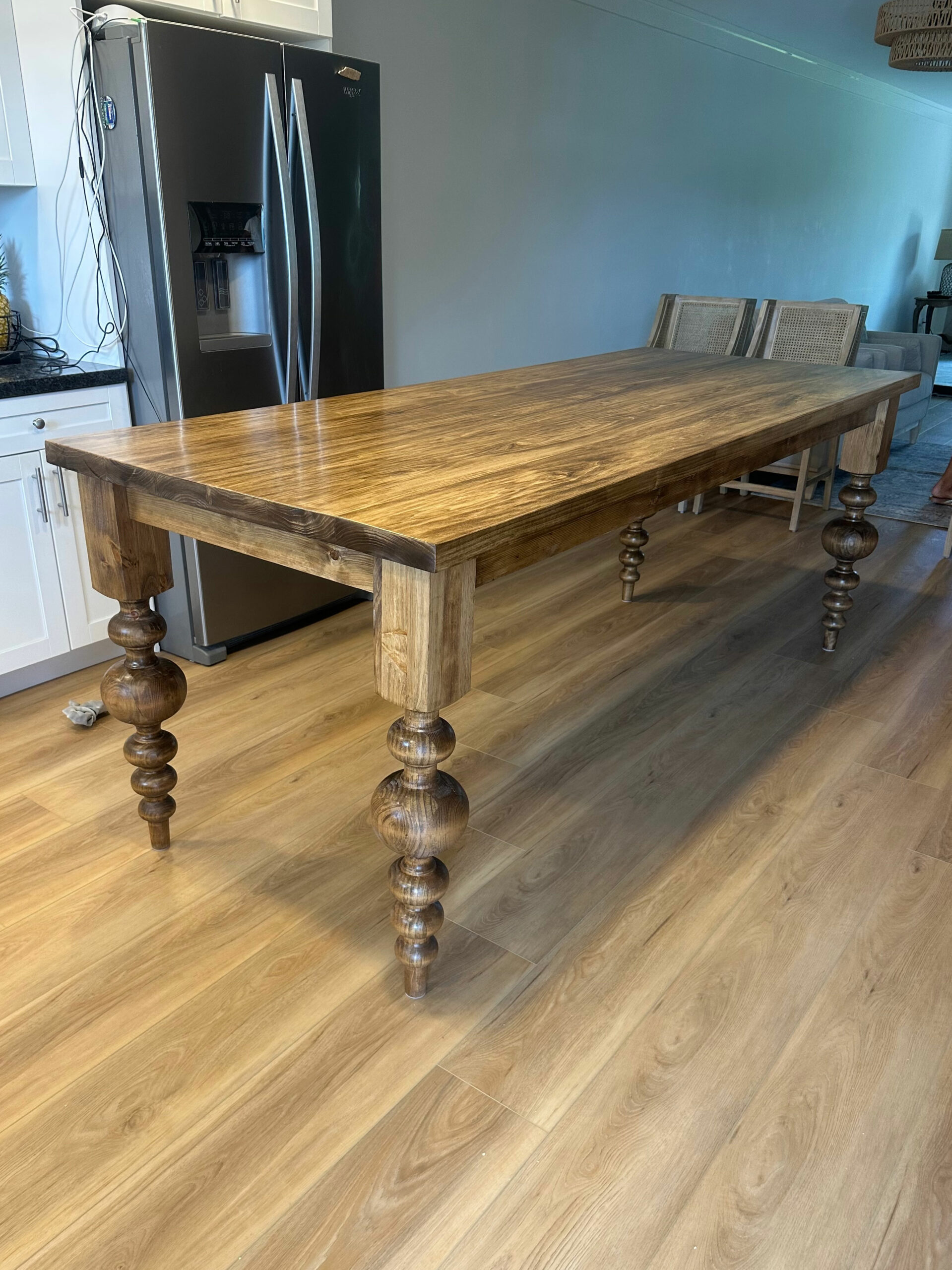 OrchidWoodCo custom-made wood tables, assorted styles